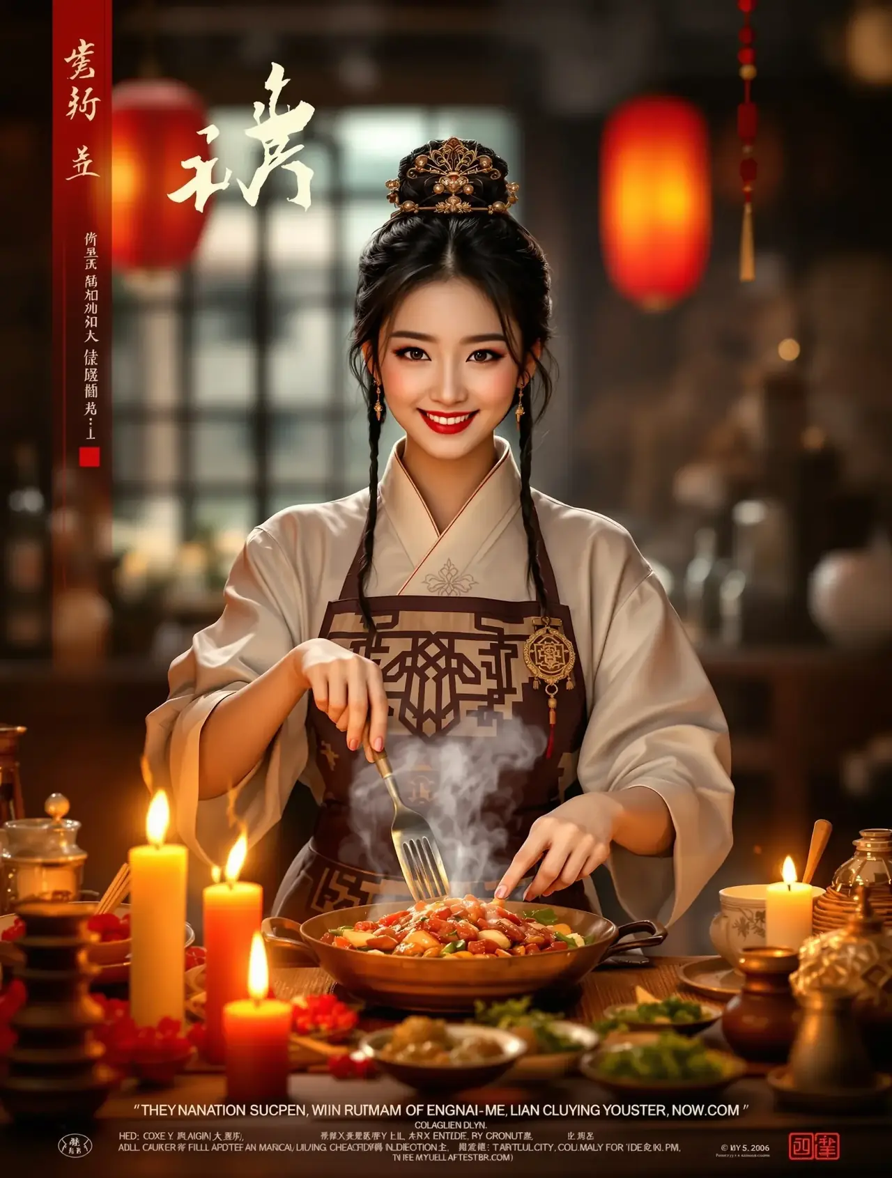 黄果短剧入口《我在古代开奶茶铺》剧集封面